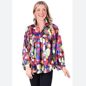 Emily McCarthy Stella Top Winter Pop Cheetah